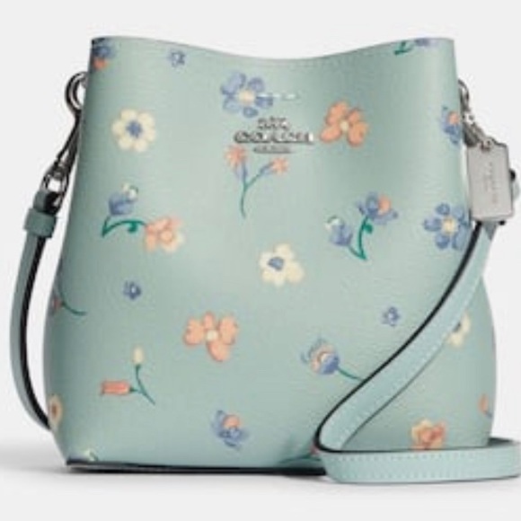 Coach Bags New Mini Town Bucket Bag With Mystical Floral Print Poshmark